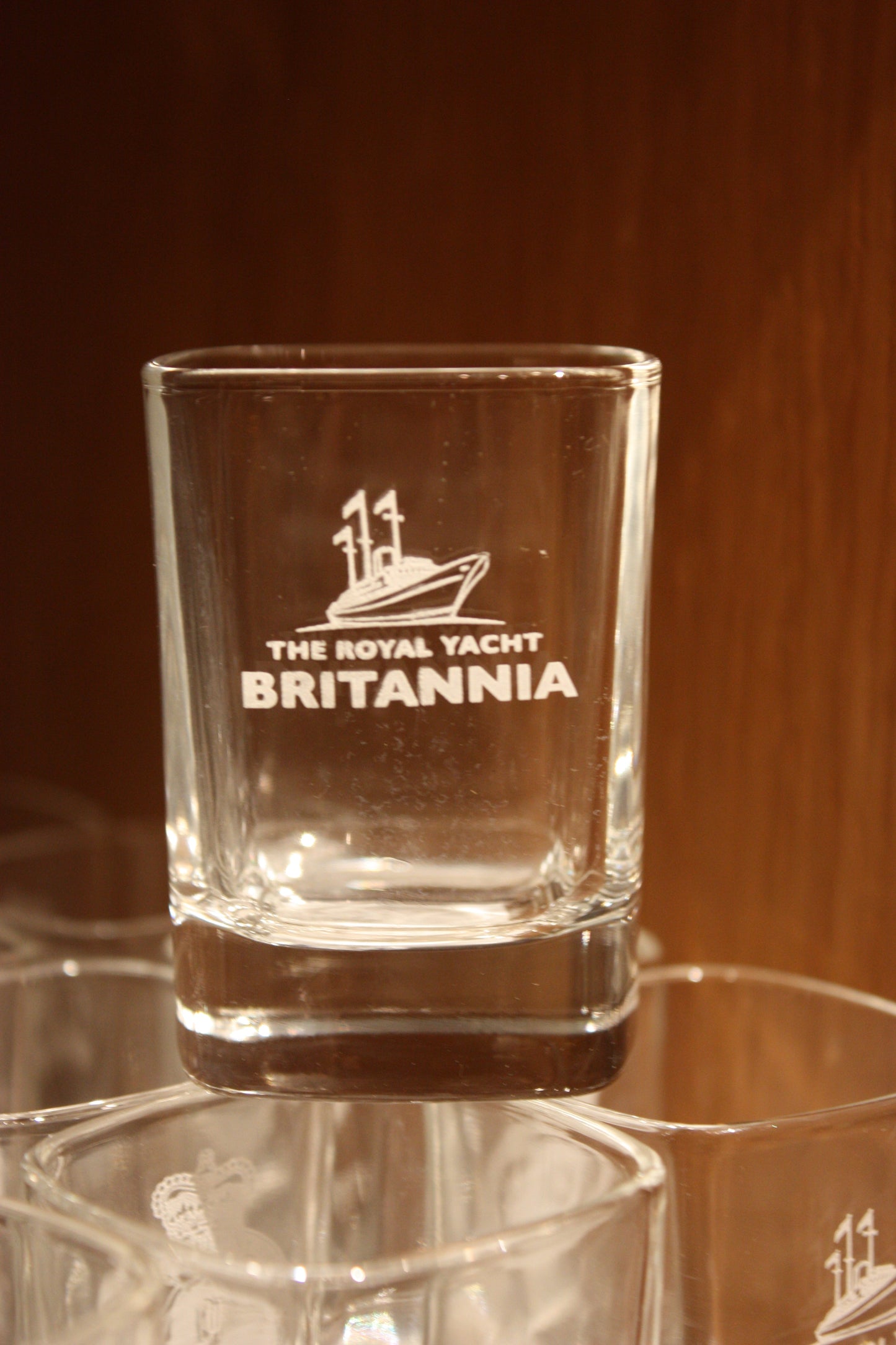 Britannia Ship Tot Glass