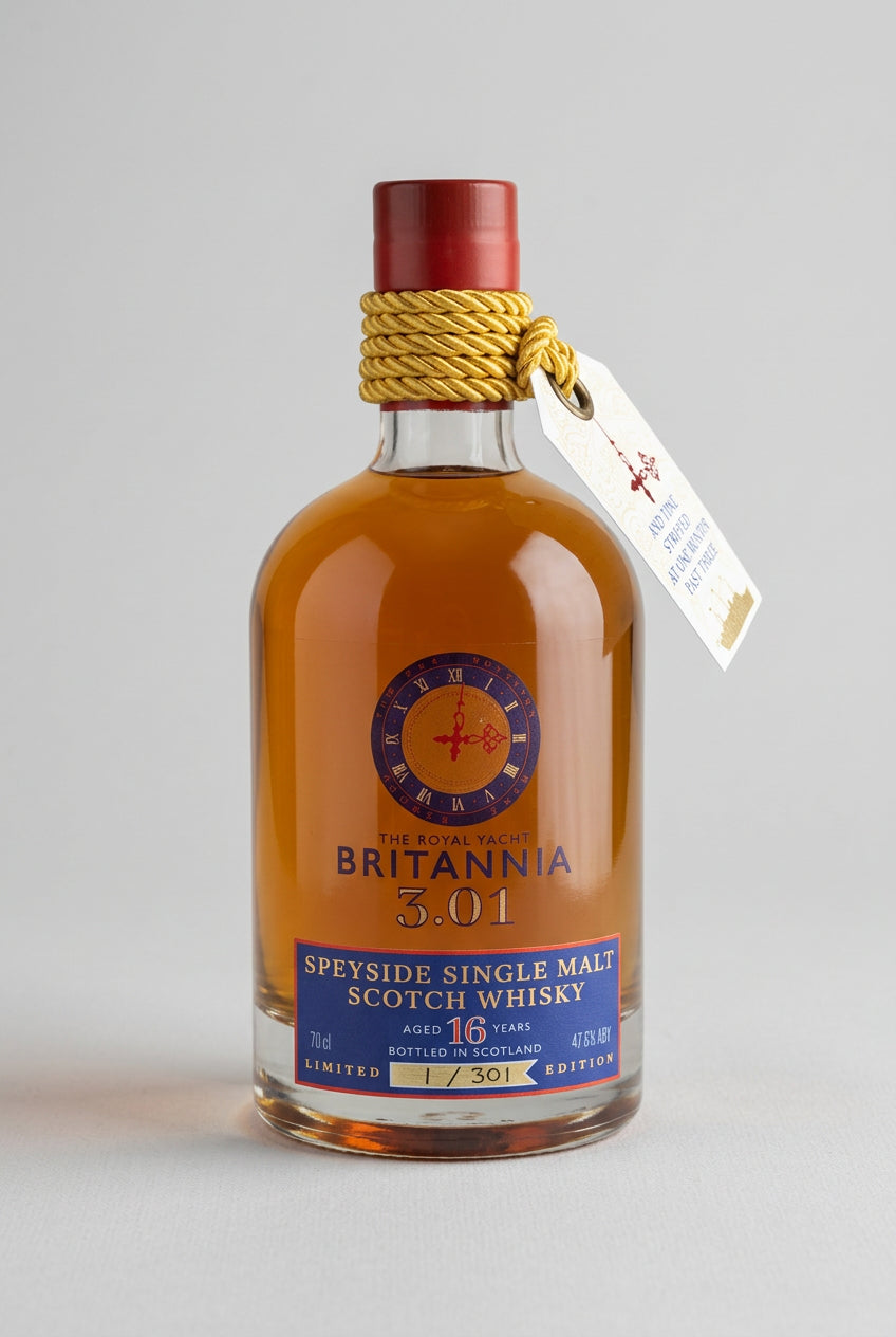 '3.01 Edition' Speyside Whisky by The Royal Yacht Britannia