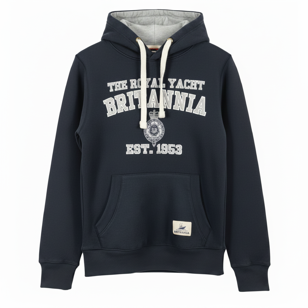 Britannia Crest Hoodie