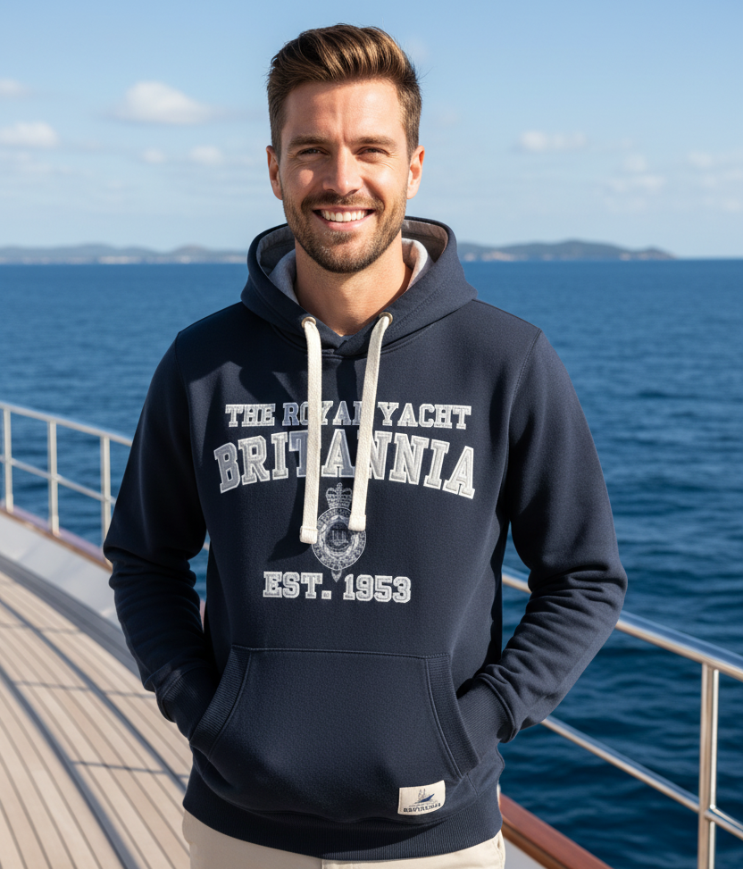 Britannia Crest Hoodie