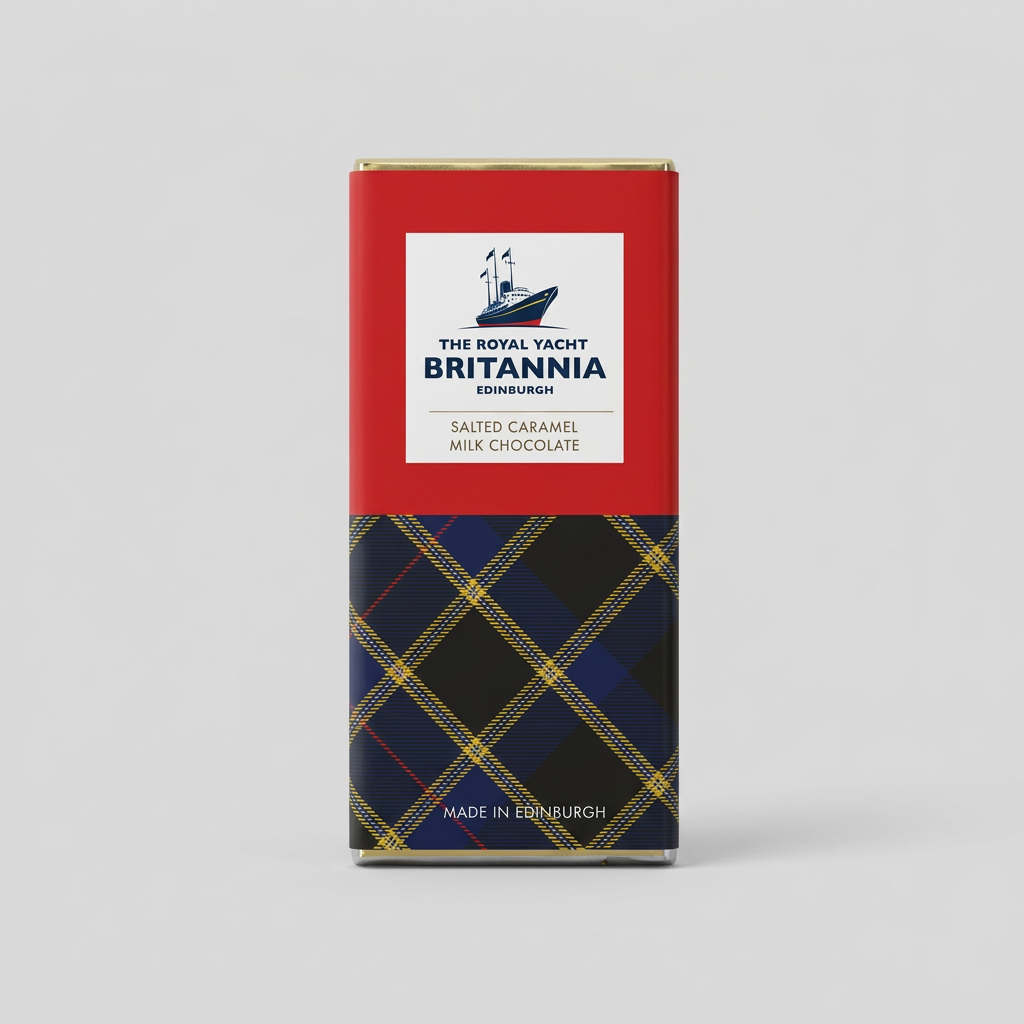 Britannia Salted Caramel Milk Chocolate Bar
