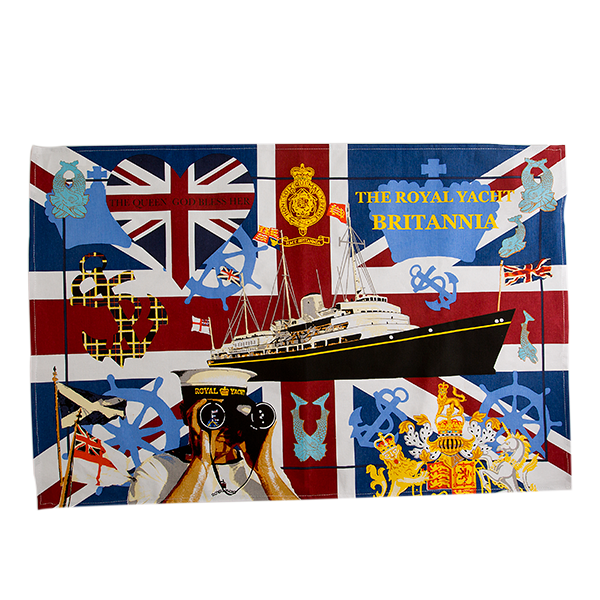Britannia Union Jack Tea Towel