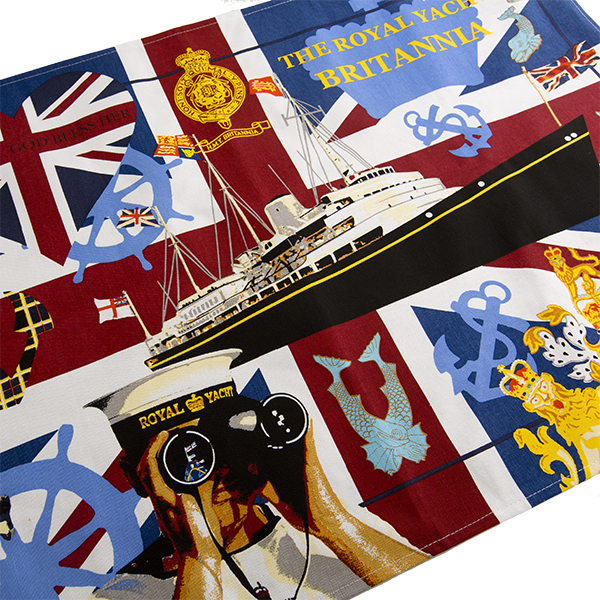 Britannia Union Jack Tea Towel
