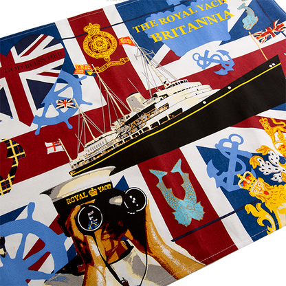 Britannia Union Jack Tea Towel
