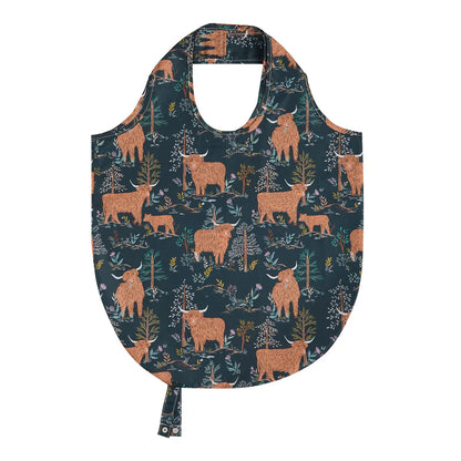 Connie the Cow Foldable Tote Bag