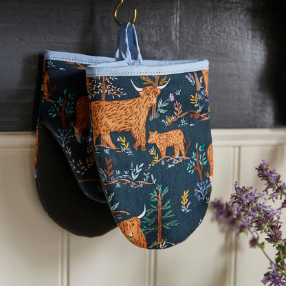 Connie the Cow Microwave Mitts Pair