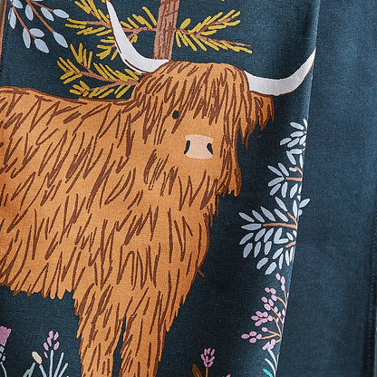 Connie the Cow Tea Towel