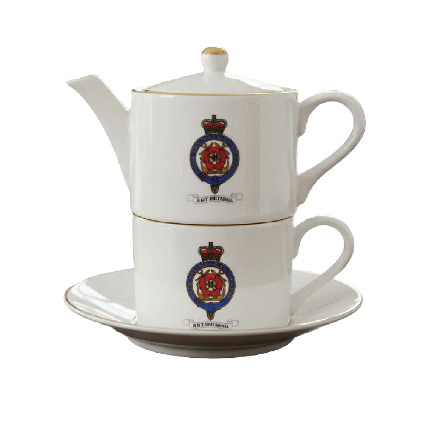 Britannia Colour Crest Tea For One