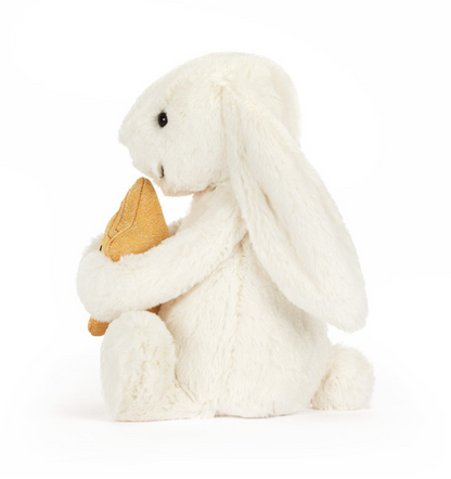 Cream Bunny with Star by Jellycat