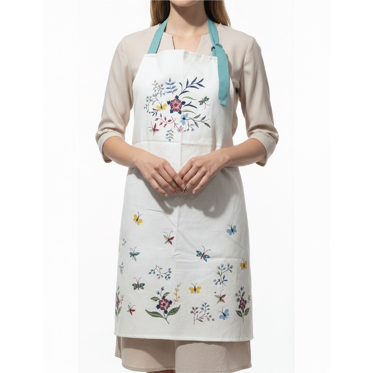 Britannia Embroidery Apron