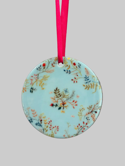 Britannia Embroidery Ceramic Decoration
