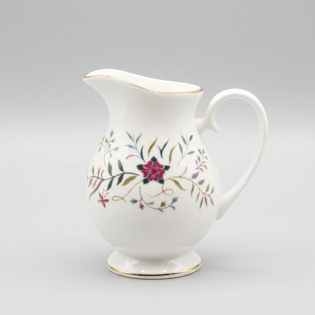 Britannia Embroidery Jug