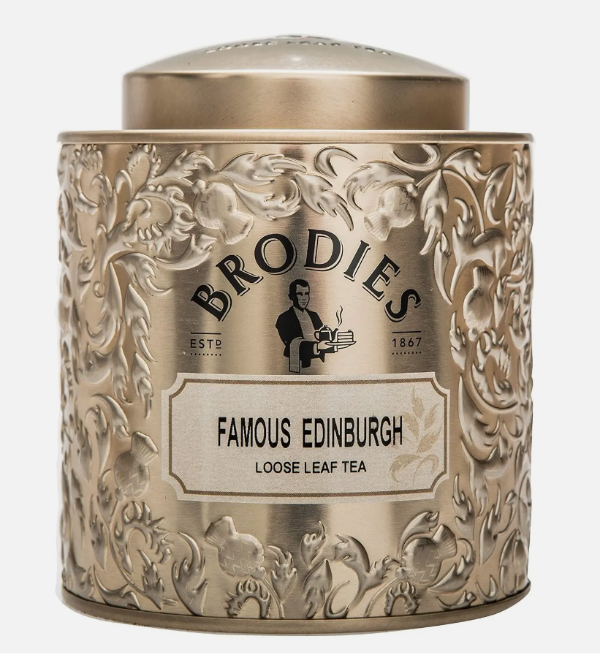 Brodies Famous Edinburgh Loose Leaf Tea in Caddie