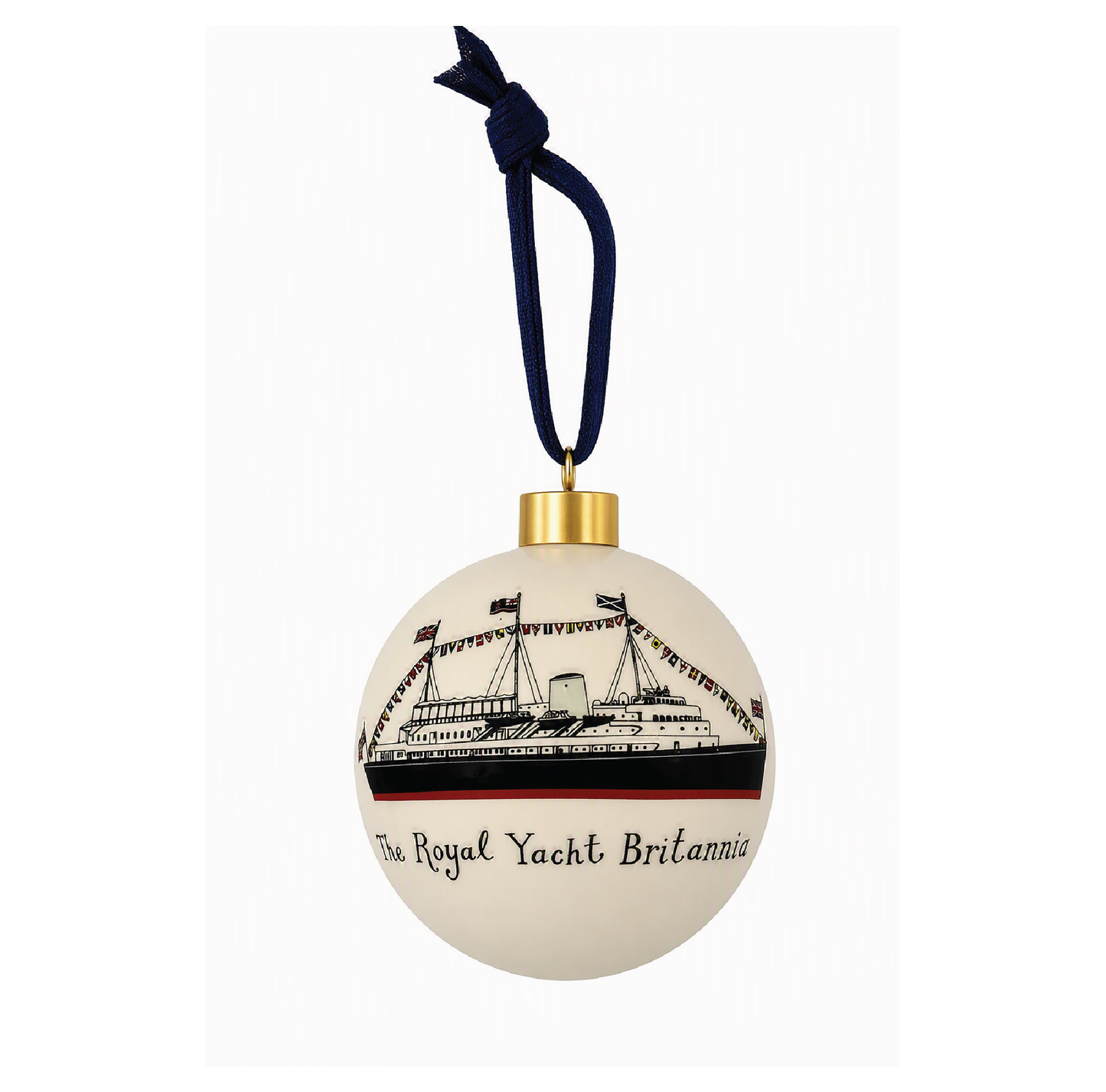 Britannia Flying Flags Bauble