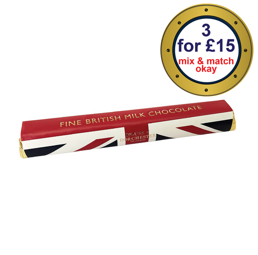 Union Jack Milk Chocolate Bar