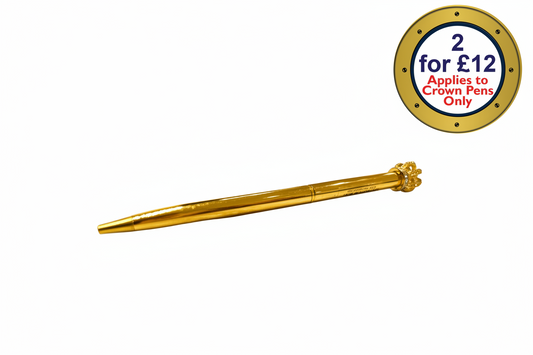 Regal Crown Pen Gold
