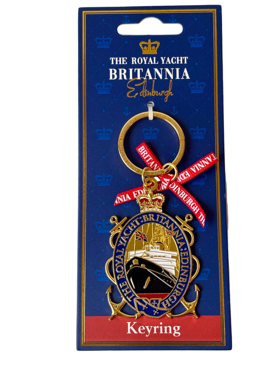 Britannia Shield Keyring