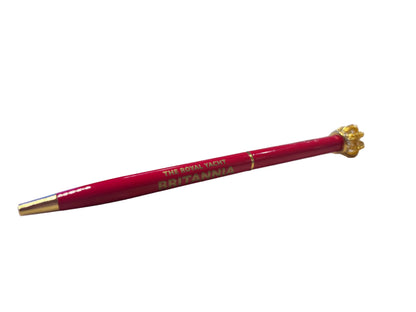Britannia Crown Pen Red