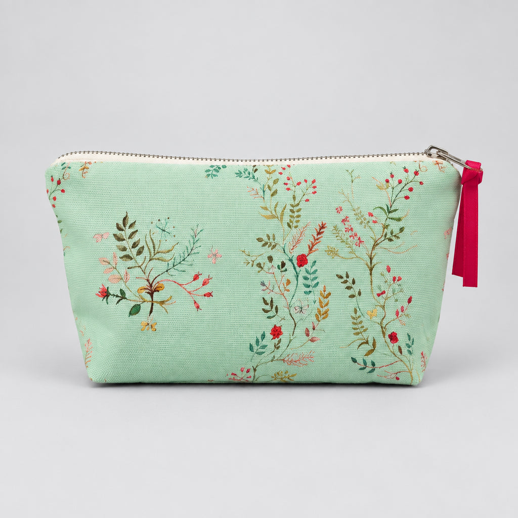 Britannia Embroidery Cosmetic Bag
