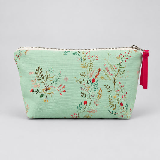 Britannia Embroidery Cosmetic Bag