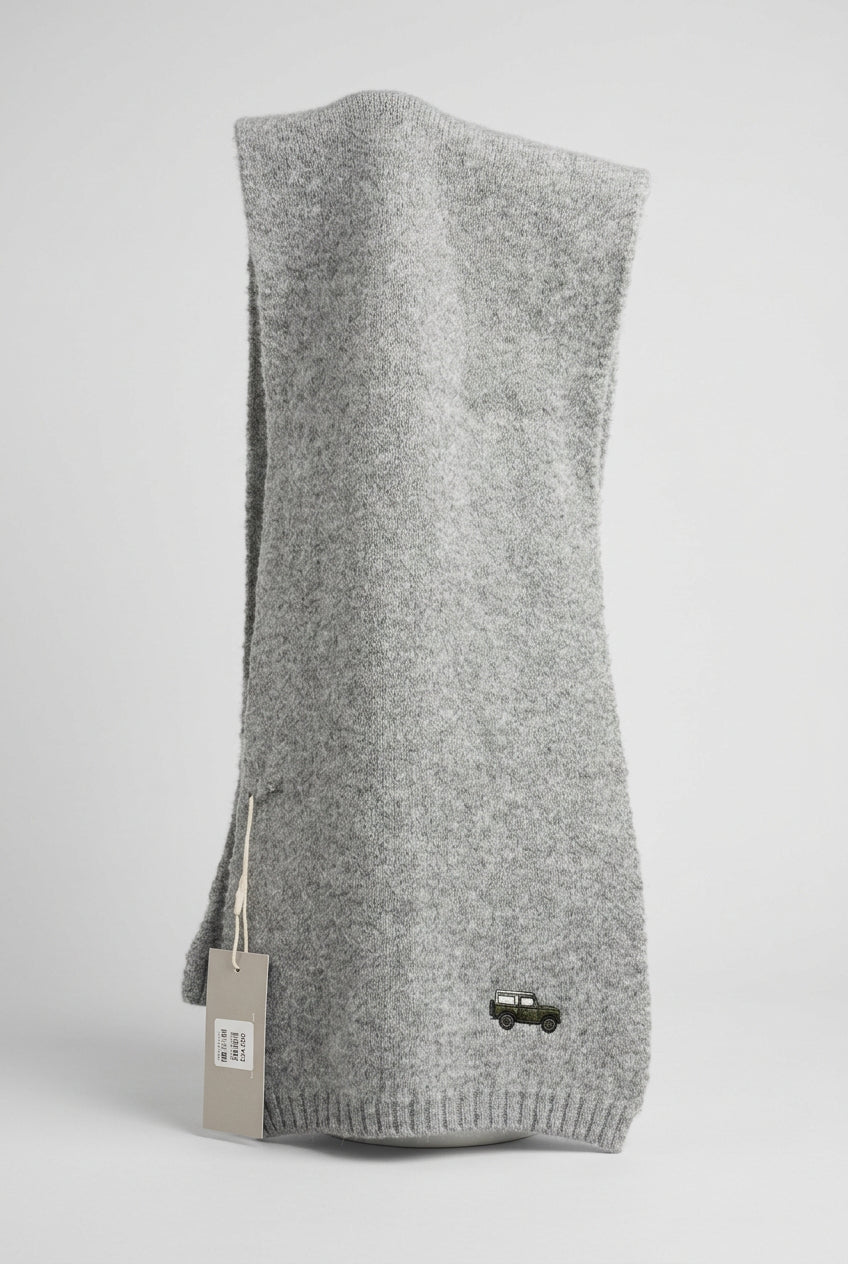 British 4x4 Wool-Blend Scarf