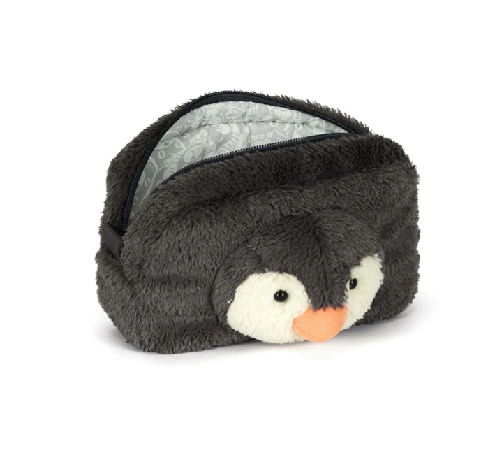 Peanut Penguin Pouch by Jellycat