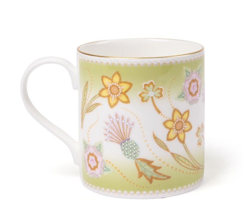 Queen Elizabeth II Centenary Mug - Green