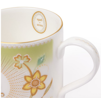 Queen Elizabeth II Centenary Mug - Green