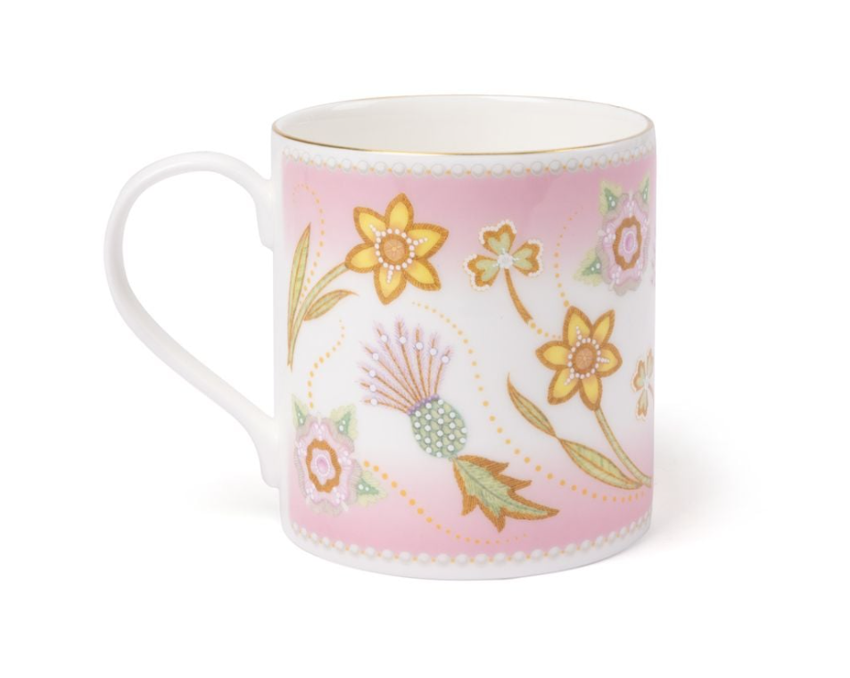 Queen Elizabeth II Centenary Mug - Pink