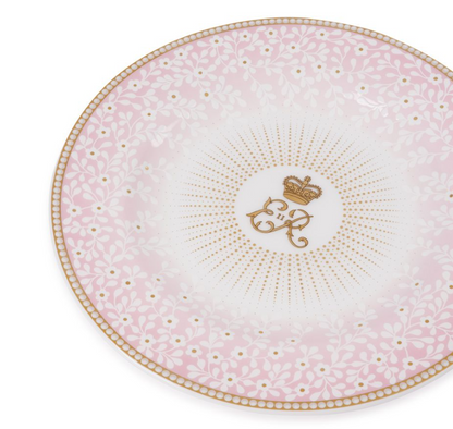 Queen Elizabeth II Centenary Side Plate - Pink