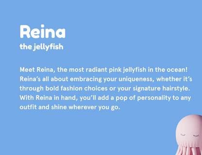 Bestie Water Bottle: Reina the Jellyfish