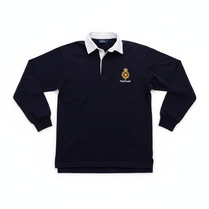 Britannia Navy Crest Rugby Shirt