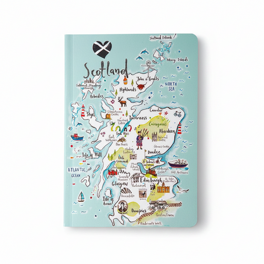 Scotland A5 Notebook