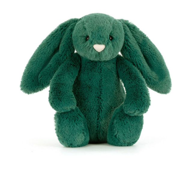 Bashful Teal Bunny by Jellycat