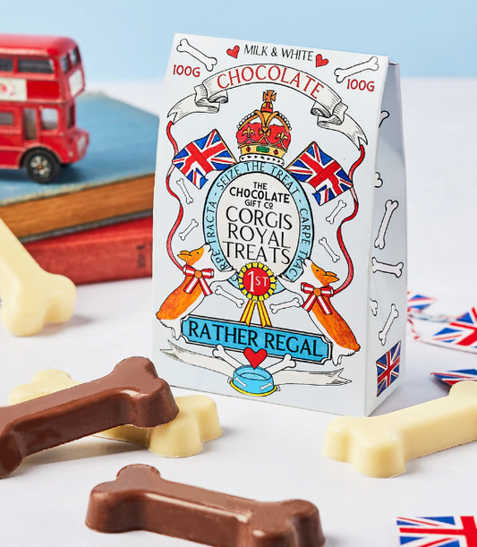 Milk & White Chocolate Bone-Shaped Chocolates