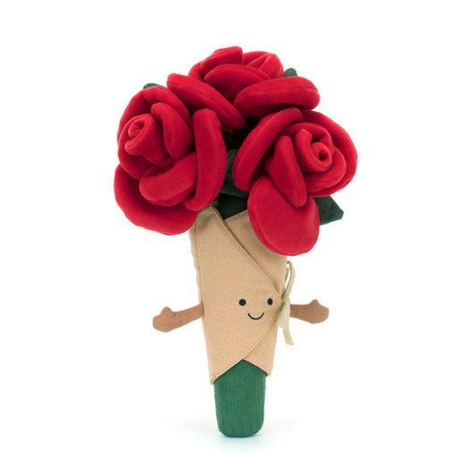 Amuseables Rose Bouquet by Jellycat