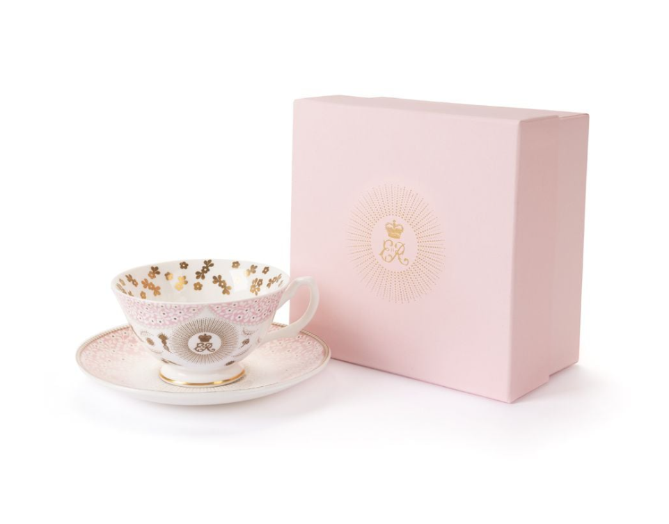 Queen Elizabeth II Centenary Teacup & Saucer