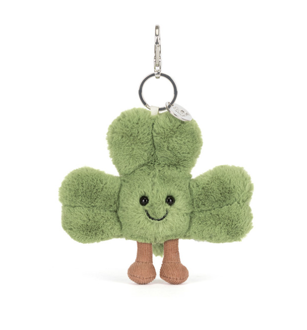 Amuseables Siofra Shamrock Bag Charm by Jellycat