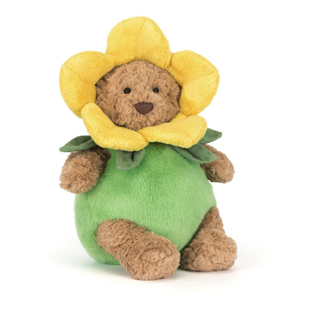 Bartholomew Bear Daffodil Outfit by Jellycat