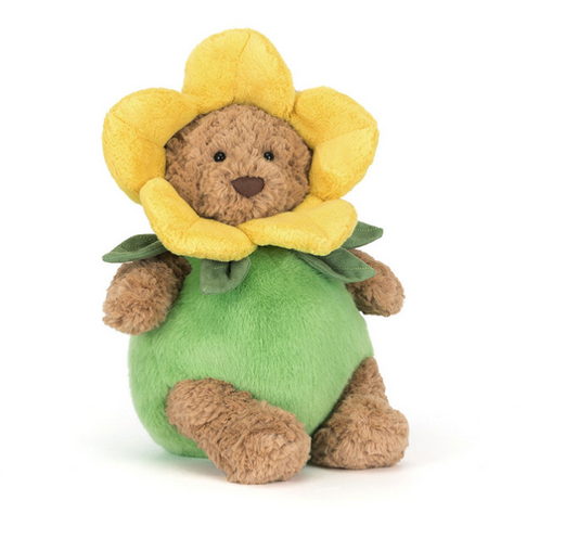 Bartholomew Bear Daffodil Outfit by Jellycat