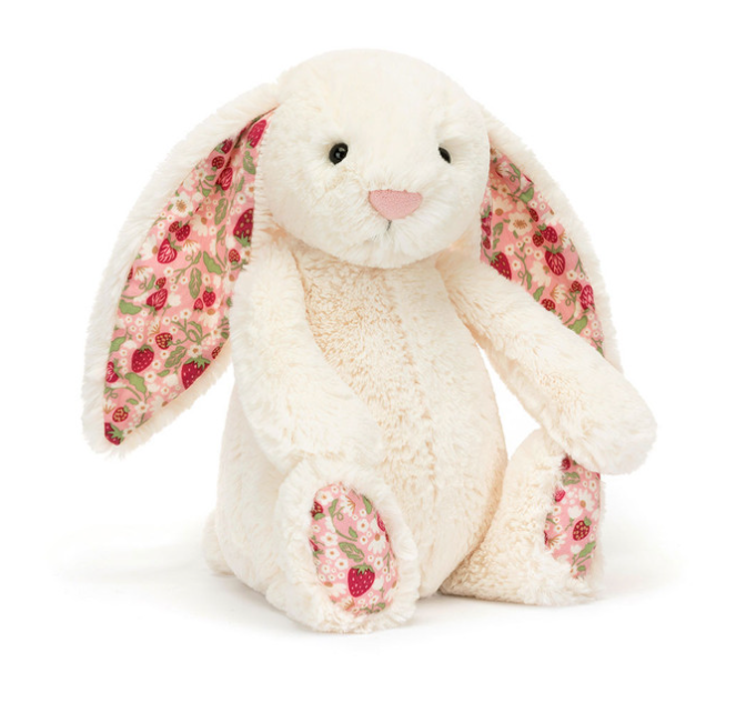 Blossom Cream Bunny 'Berry' by Jellycat