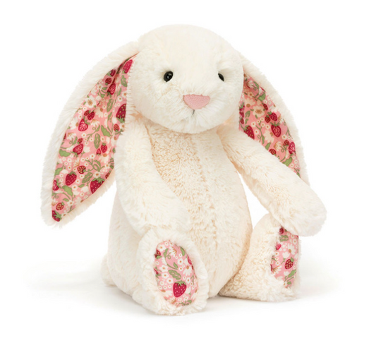 Blossom Cream Bunny 'Berry' by Jellycat