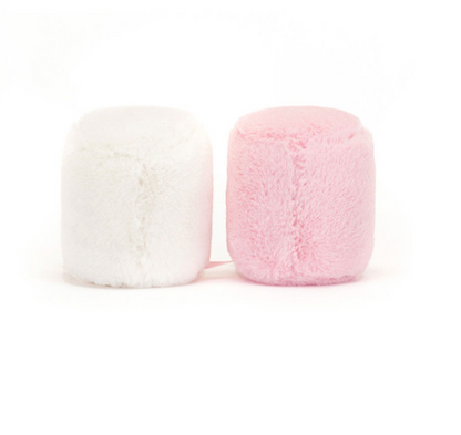 Amuseables Pink and White Marshmallows by Jellycat