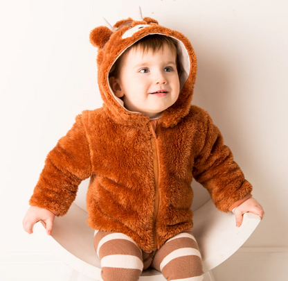 Hamish the Highland Cow Hoodie Neutral