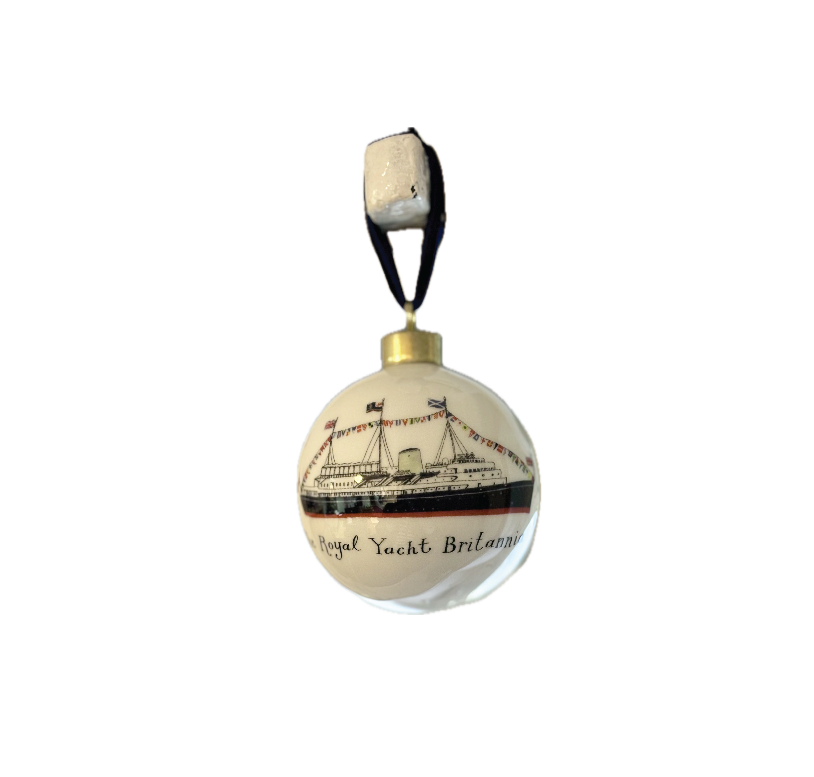 Britannia Flying Flags Bauble