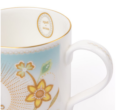 Queen Elizabeth II Centenary Mug - Blue