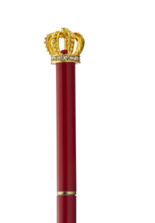 Britannia Crown Pen Red