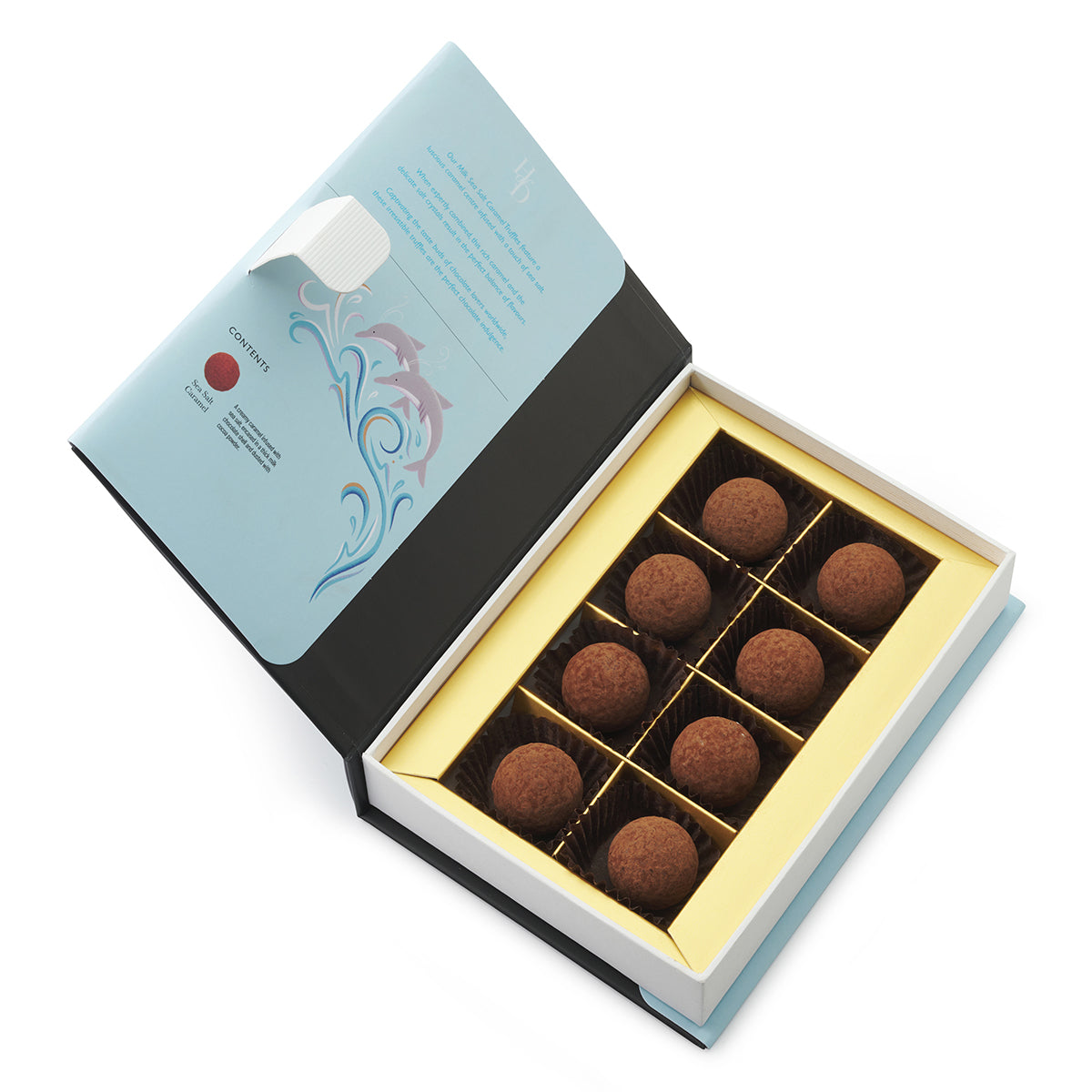 Sea Salt Caramel Truffles in Gift Box