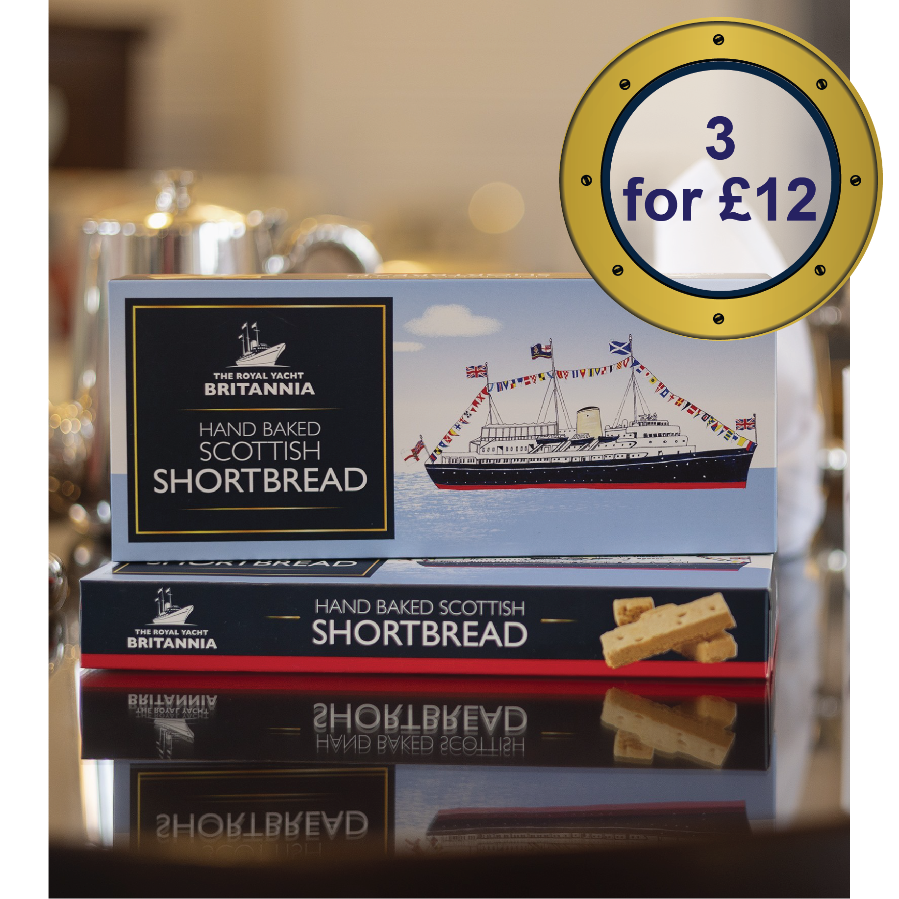 Britannia Traditional Scottish Shortbread – The Royal Yacht Britannia