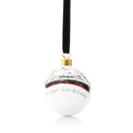 Britannia Flying Flags Bauble